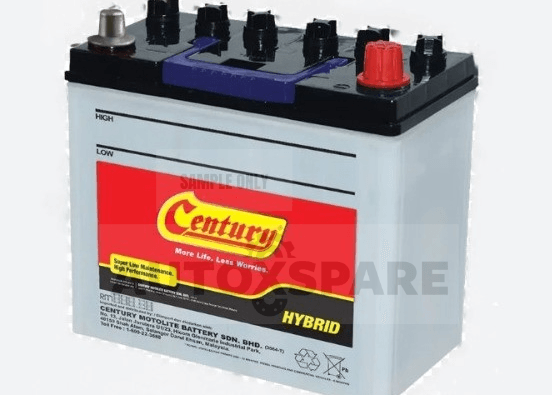 CENTURY BATTERY WET HYBRID ( W ) SIZE DIN55L