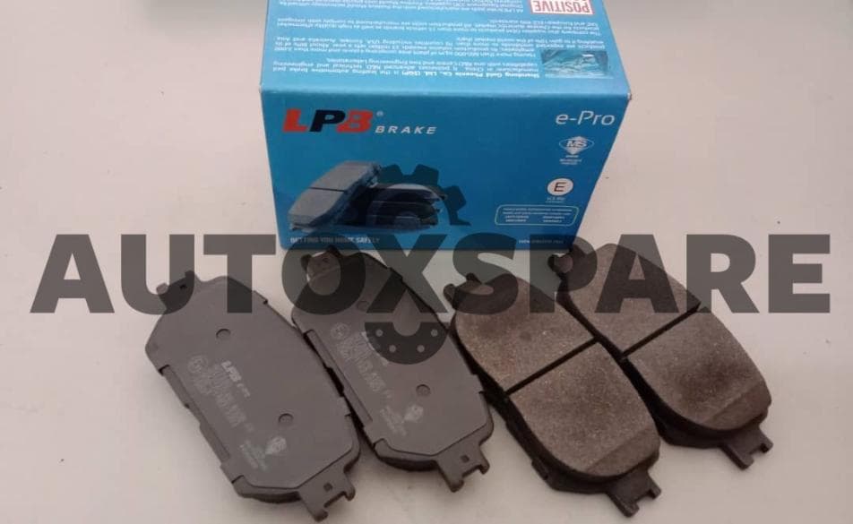LPB BRAKE PAD TOYOTA CAMRY