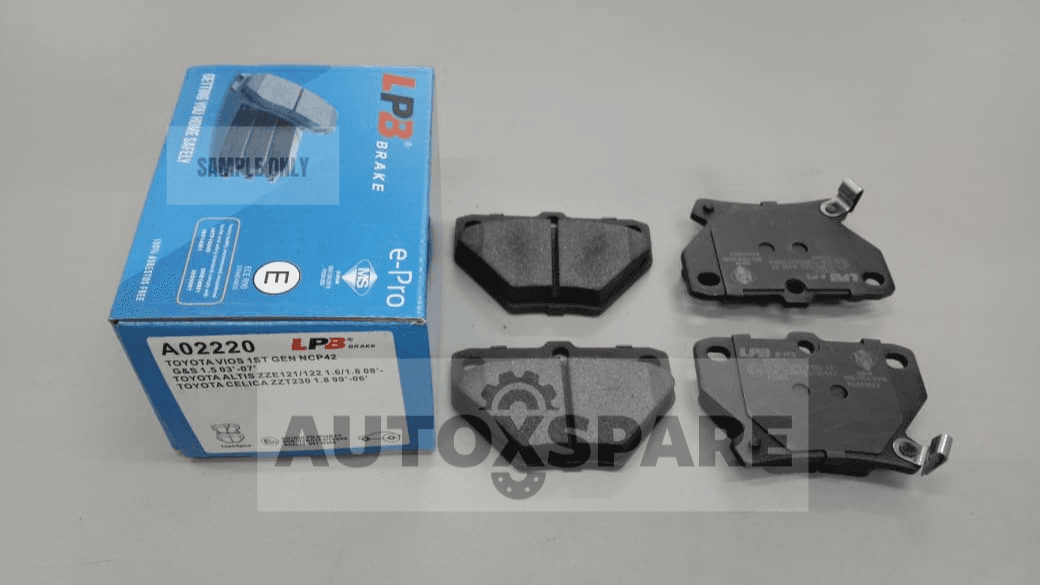 LPB BRAKE PAD TOYOTA VIOS NCP42
