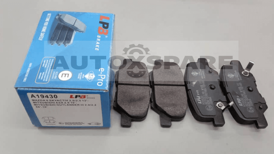LPB BRAKE PAD MAZDA 6 SKYACTIVE
